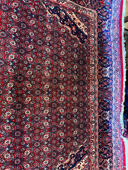 Fine Vintage Persian Mood Rug 8’7” x 14’1” - Nuvé