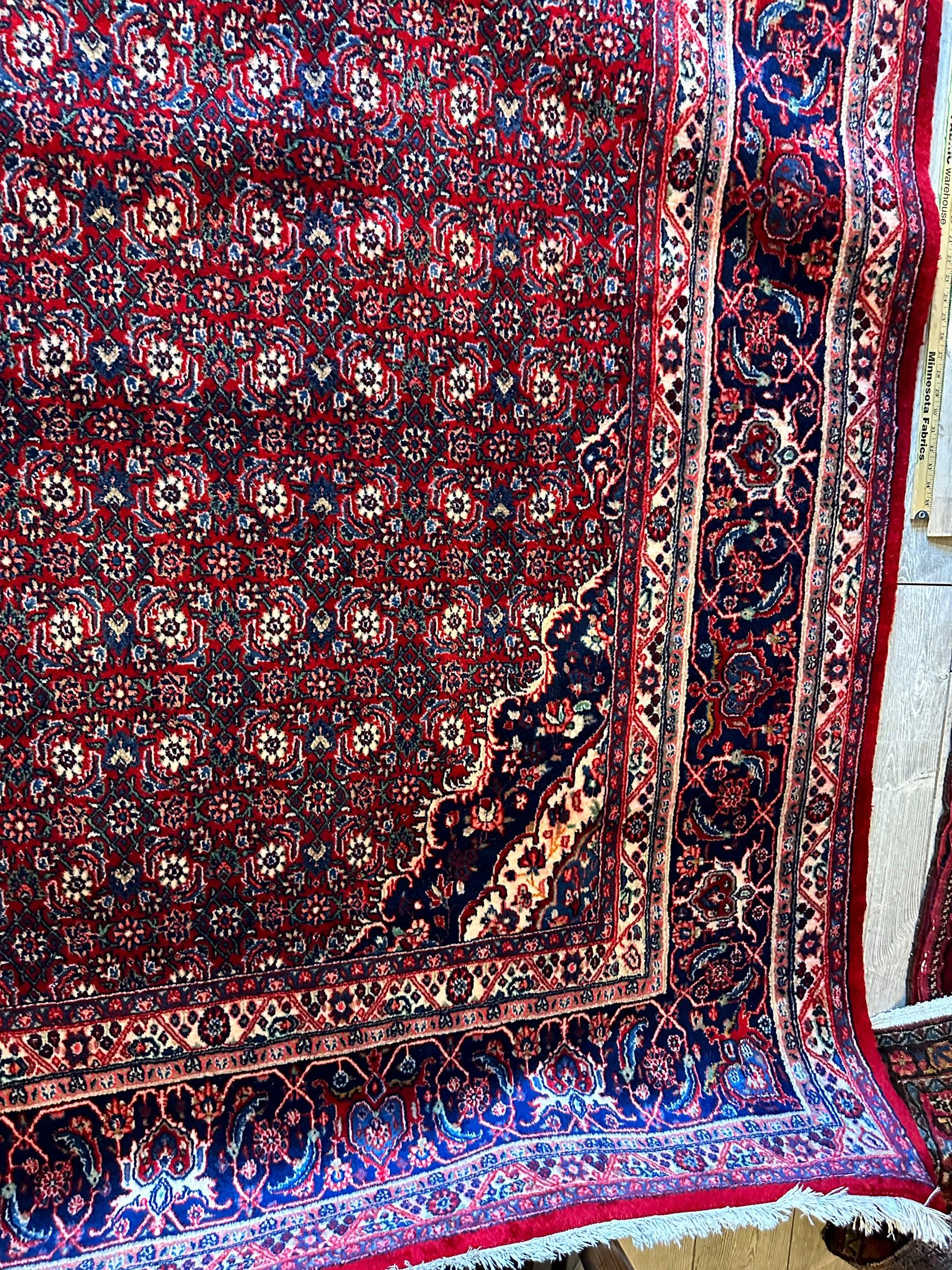 Fine Vintage Persian Mood Rug 8’7” x 14’1” - Nuvé