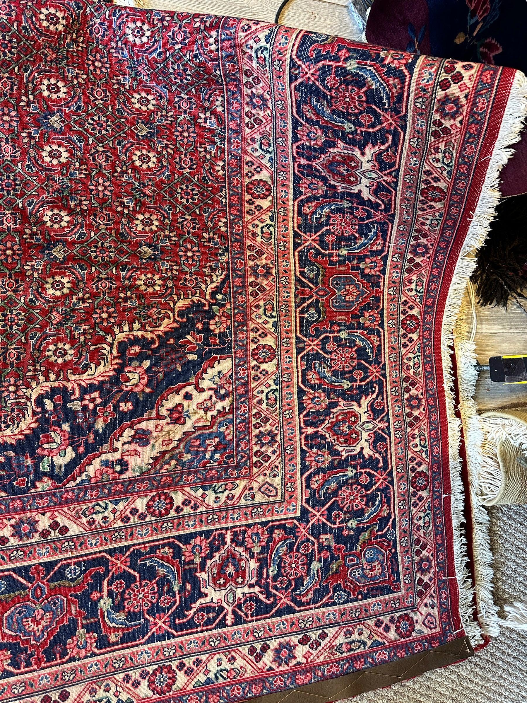 Fine Vintage Persian Mood Rug 8’7” x 14’1” - Nuvé