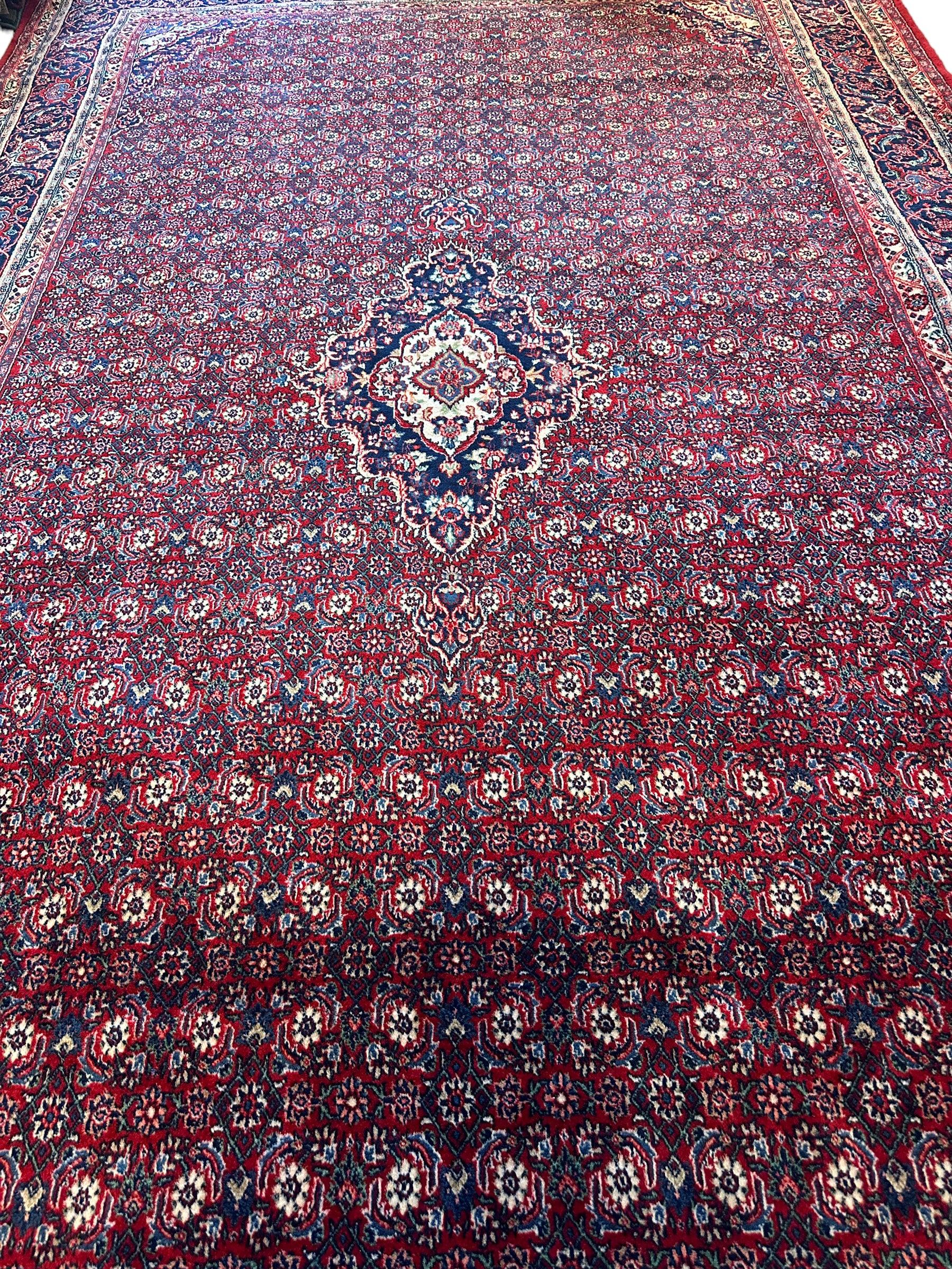 Fine Vintage Persian Mood Rug 8’7” x 14’1” - Nuvé