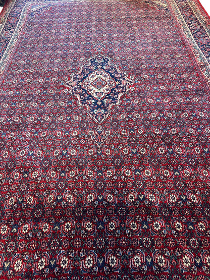 Fine Vintage Persian Mood Rug 8’7” x 14’1” - Nuvé