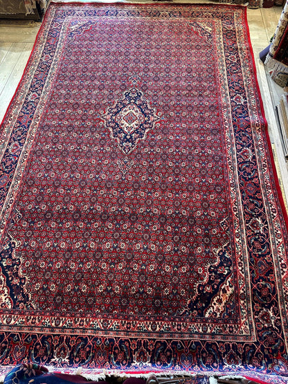 Fine Vintage Persian Mood Rug 8’7” x 14’1” - Nuvé