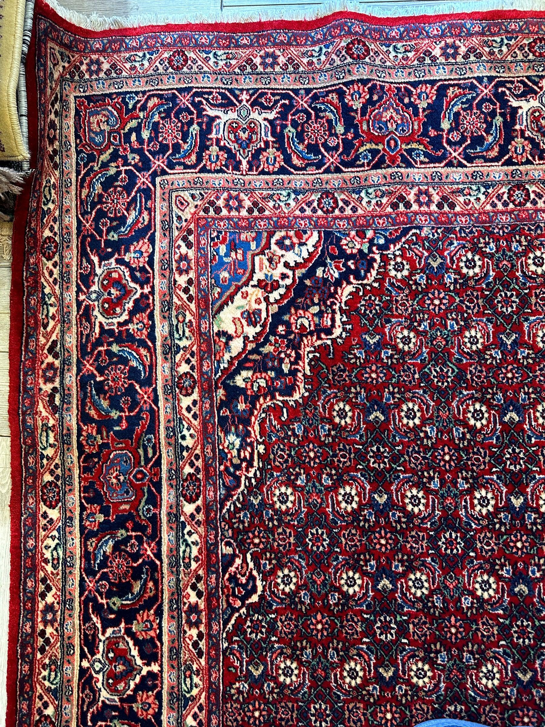 Fine Vintage Persian Mood Rug 8’7” x 14’1” - Nuvé