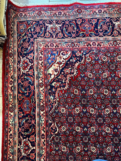 Fine Vintage Persian Mood Rug 8’7” x 14’1” - Nuvé