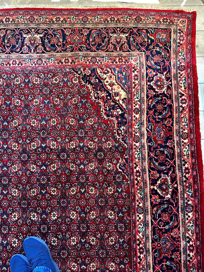Fine Vintage Persian Mood Rug 8’7” x 14’1” - Nuvé