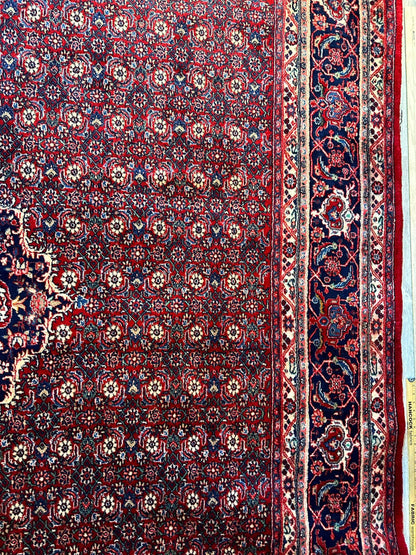 Fine Vintage Persian Mood Rug 8’7” x 14’1” - Nuvé