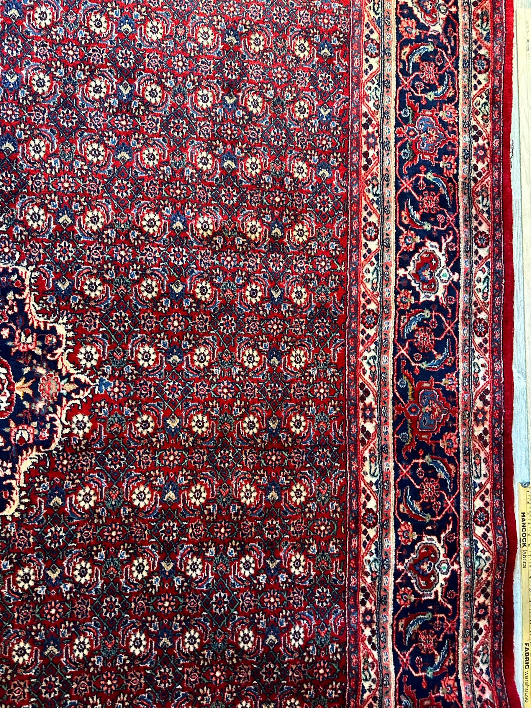 Fine Vintage Persian Mood Rug 8’7” x 14’1” - Nuvé
