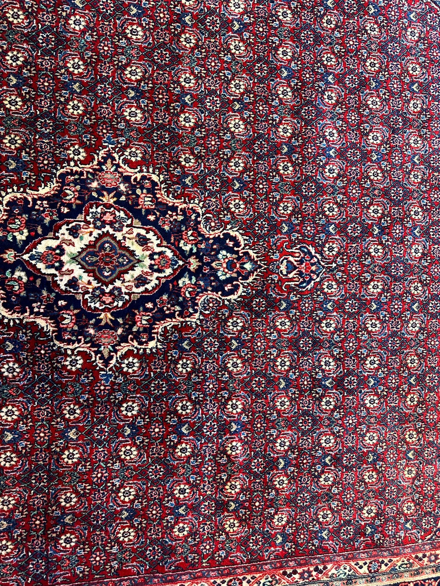 Fine Vintage Persian Mood Rug 8’7” x 14’1” - Nuvé