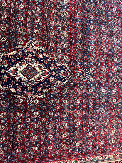 Fine Vintage Persian Mood Rug 8’7” x 14’1” - Nuvé