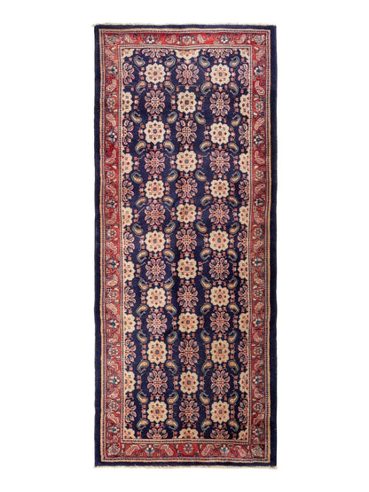 Fine Vintage Weramin Persian Runner / Area Rug 10'2'' x 4'3'' - Nuvé
