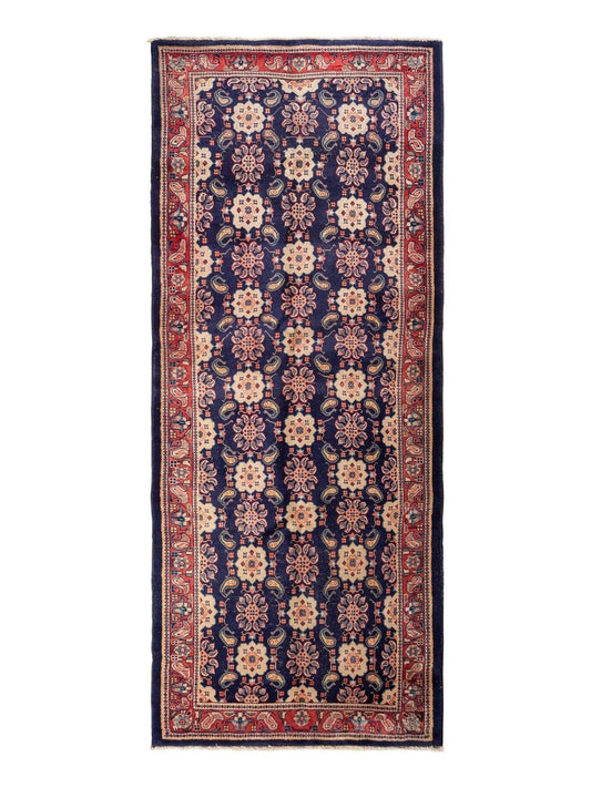Fine Vintage Weramin Persian Runner / Area Rug 10'2'' x 4'3'' - Nuvé