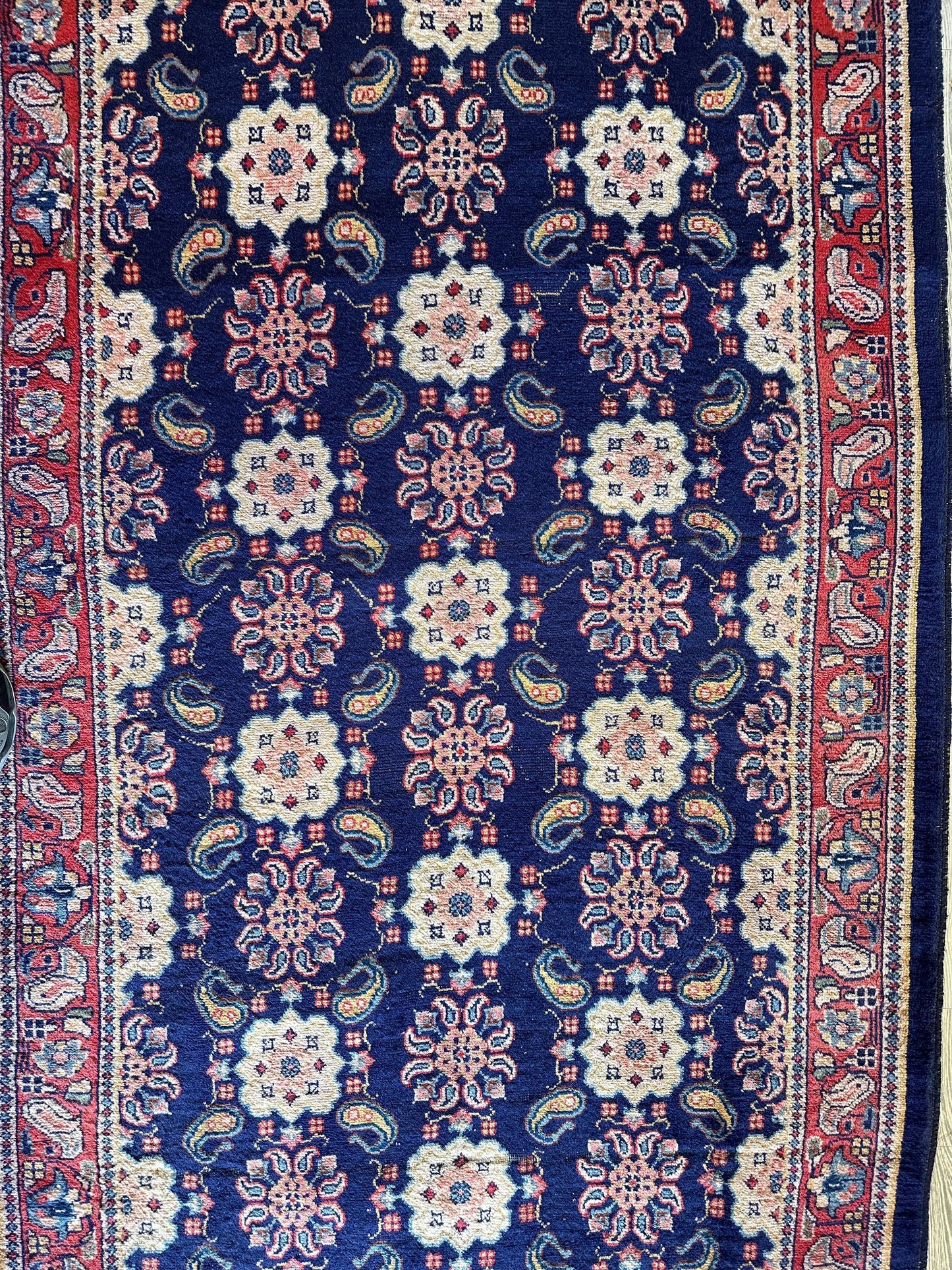 Fine Vintage Weramin Persian Runner / Area Rug 10'2'' x 4'3'' - Nuvé