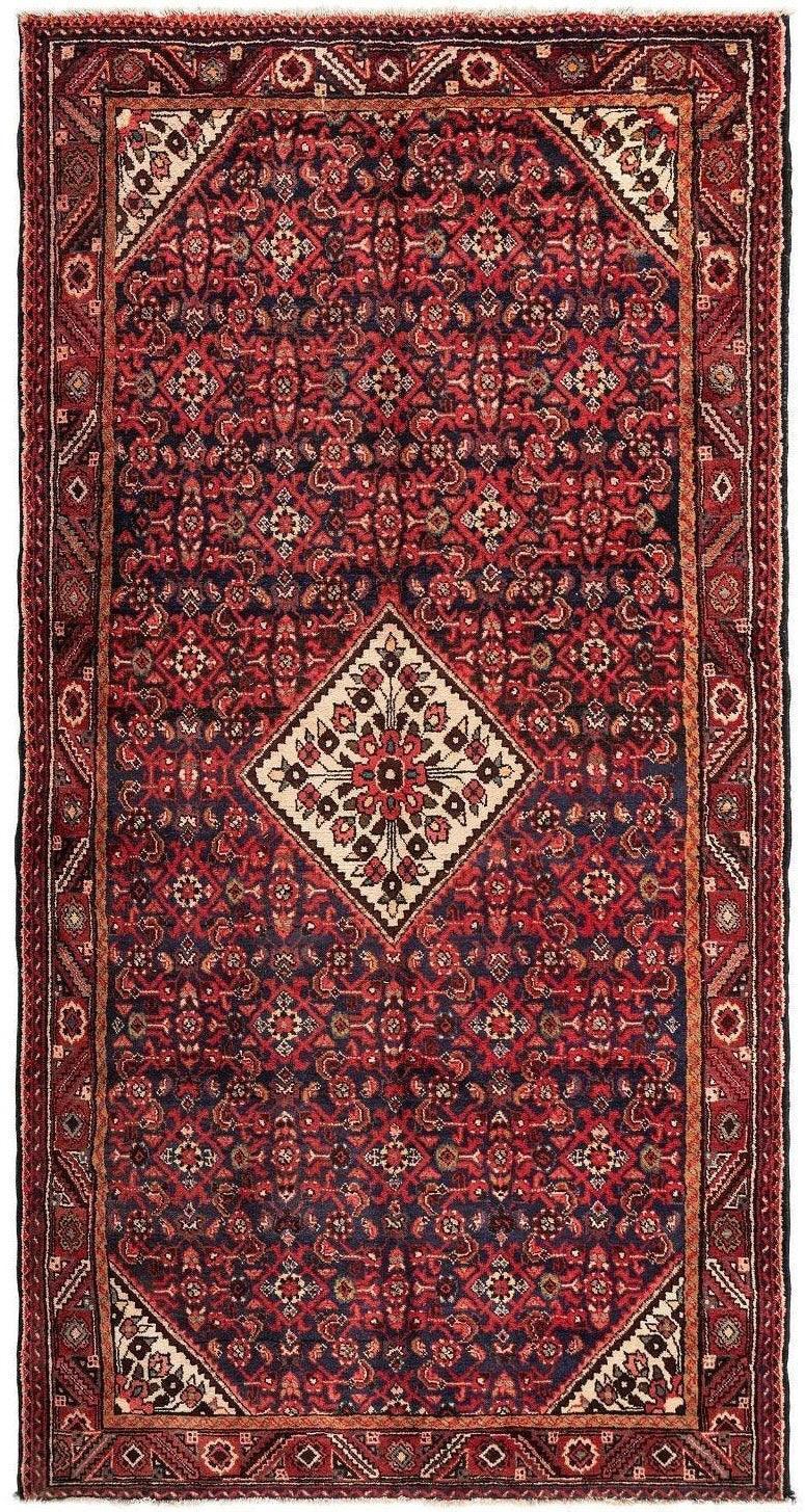 Fine Vintage Zagheh Persian Area Rug 10'4'' x 5'5'' - Nuvé
