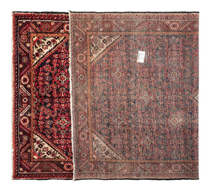 Fine Vintage Zagheh Persian Area Rug 10'4'' x 5'5'' - Nuvé