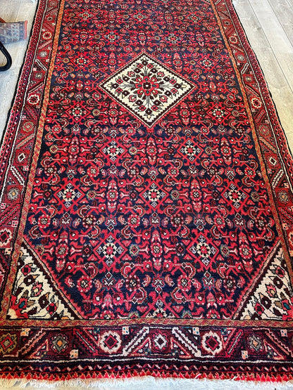 Fine Vintage Zagheh Persian Area Rug 10'4'' x 5'5'' - Nuvé