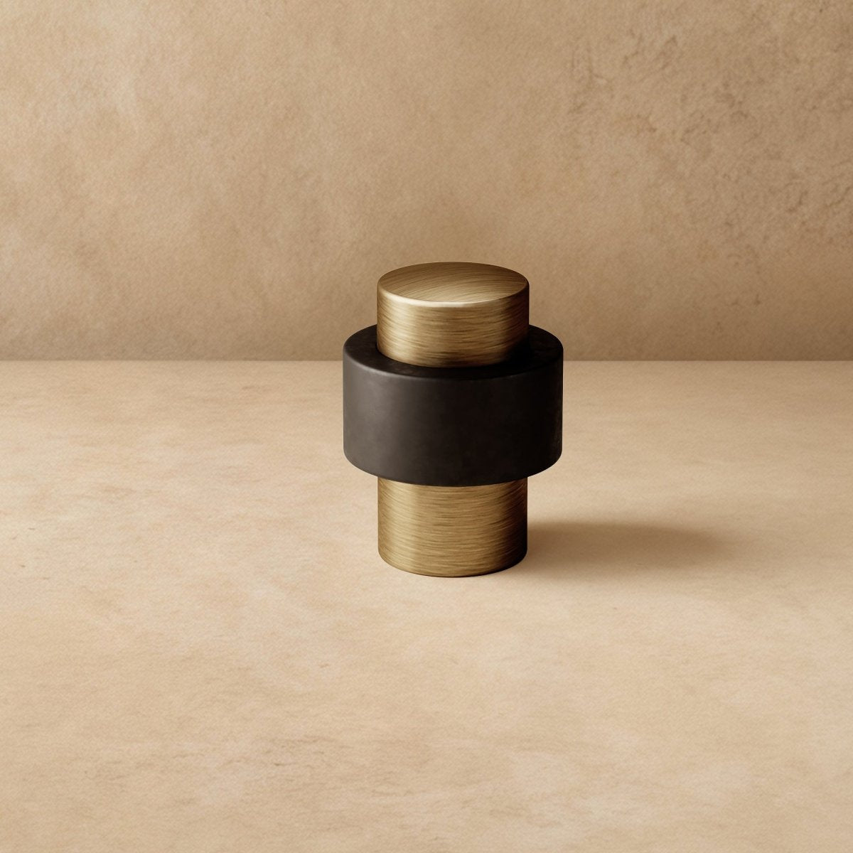 Residence Supply Finio door stop mounted on wall, sturdy door hardware for preventing door movement in home and garden.