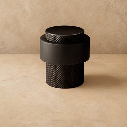 Residence Supply Finio door stop mounted on wall, durable door hardware for preventing door damage in home and garden.