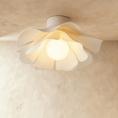 Elegant Fleur Ceiling Light by Residence Supply featuring a floral-inspired design with glass and metal accents.