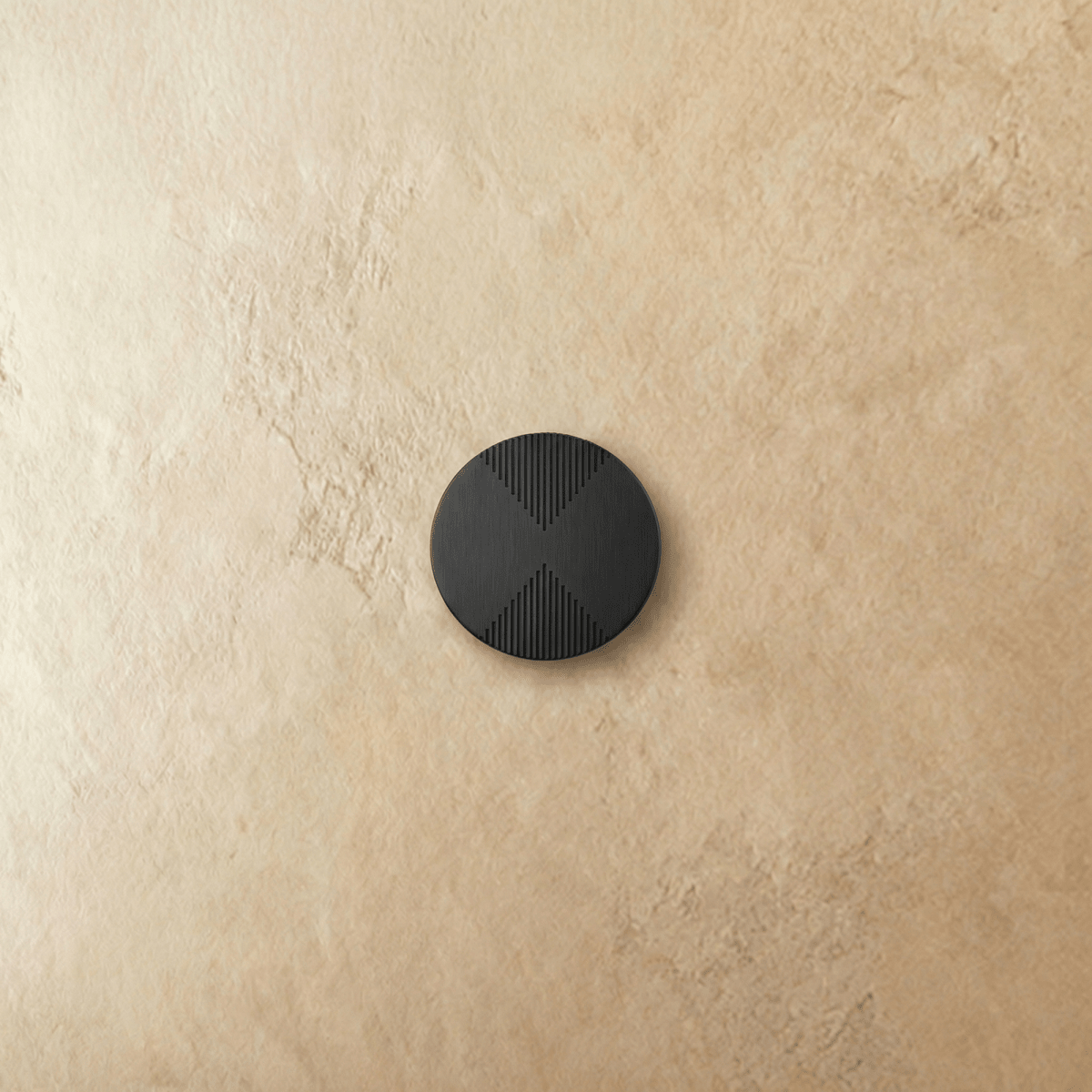 Flict knob from Residence Supply, a stylish cabinet hardware knob with a modern design for home and kitchen cabinets.