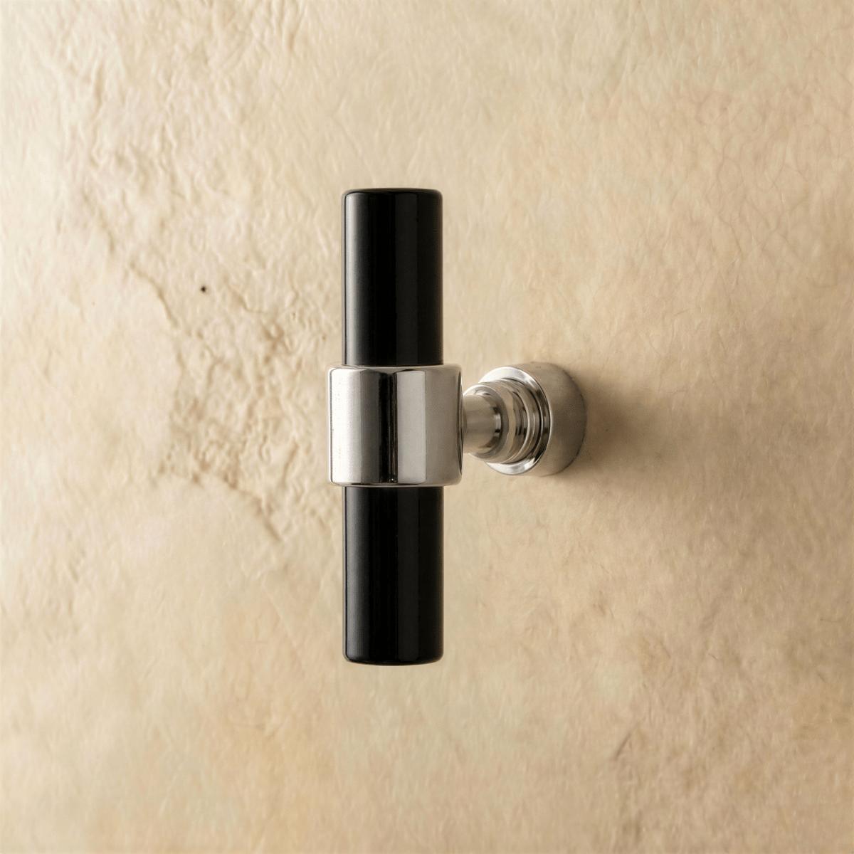 A clear image of a Frada acrylic knob and pull bar by Residence Supply, showcasing sleek cabinet hardware for home and garden.
