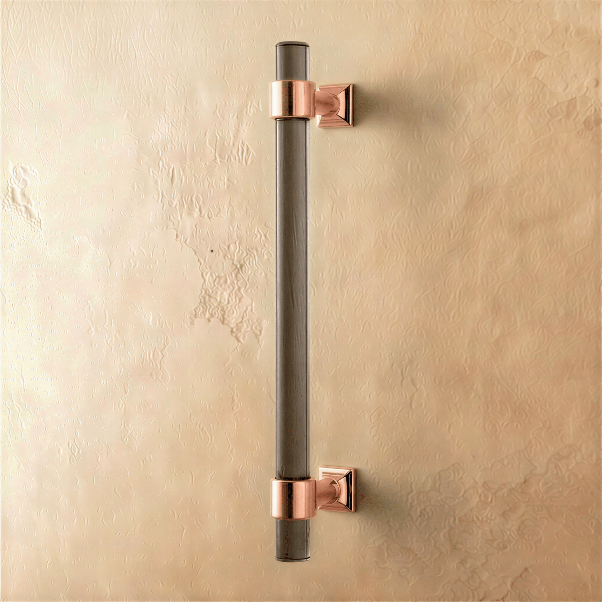 Acrylic Frada cabinet knob and pull bar by Residence Supply, modern hardware for drawers and cabinets in a sleek design.
