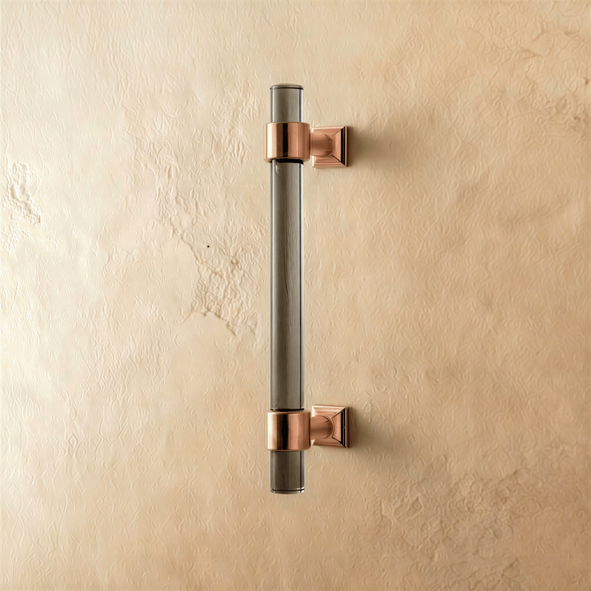 Clear acrylic knob and pull bar by Residence Supply, perfect for cabinet hardware in home and garden decor.