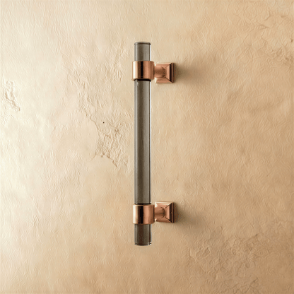 Clear acrylic knob and pull bar by Residence Supply, perfect for cabinet hardware in home and garden decor.