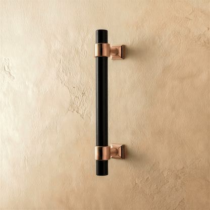 A clear image of the Frada acrylic knob and pull bar by Residence Supply, designed for cabinet hardware in home and garden decor.