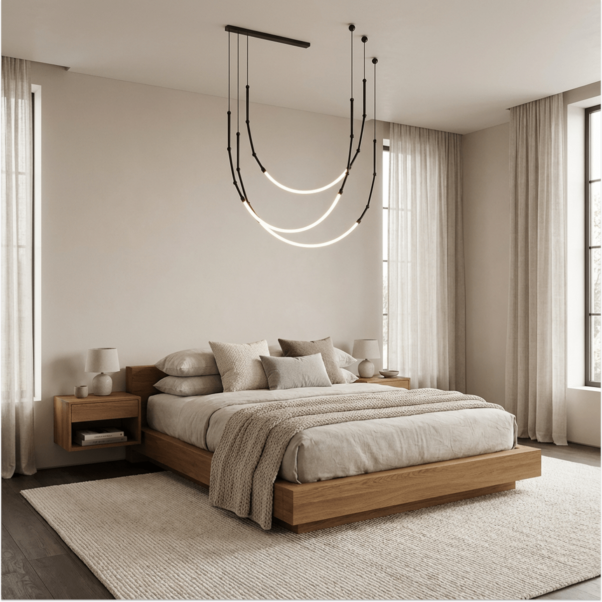 Elegant Francesca Chandelier by Residence Supply with crystal accents, hanging from a decorative metal frame in a luxurious interior setting.