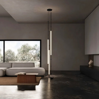 Elegant Francesca Chandelier by Residence Supply with multiple glass globes and intricate metal frame, hanging in a stylish interior.