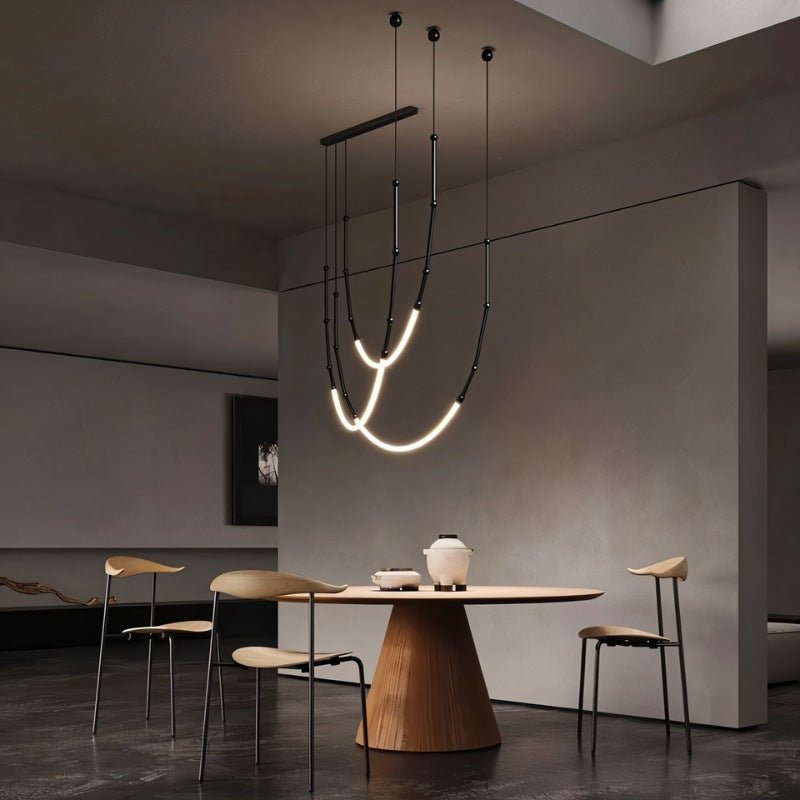 Elegant Francesca Chandelier by Residence Supply with multiple hanging crystal accents and a polished metal frame.