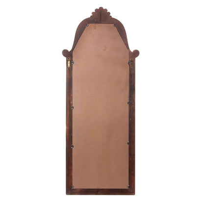 French Country Carved Wood Floor Mirror - Nuvé