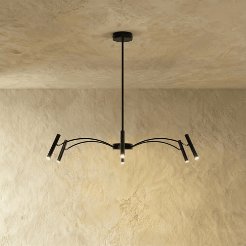 Elegant Funale chandelier by Residence Supply featuring intricate design and multiple light fixtures for stylish home lighting.