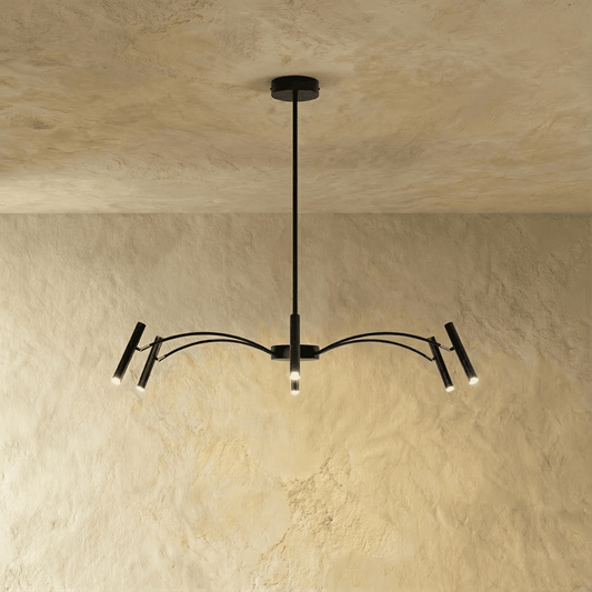 Elegant Funale chandelier by Residence Supply featuring intricate design and multiple light fixtures for stylish home lighting.