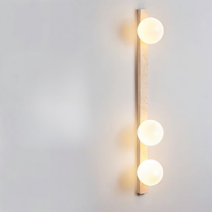 Fyris Travertine Wall Lamp - Nuvé