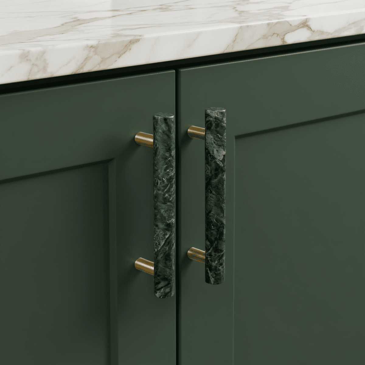 Galil Marble Knob & Pull Bar - Nuvé