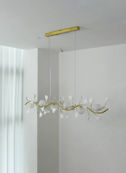 Gingko Glass Chandelier