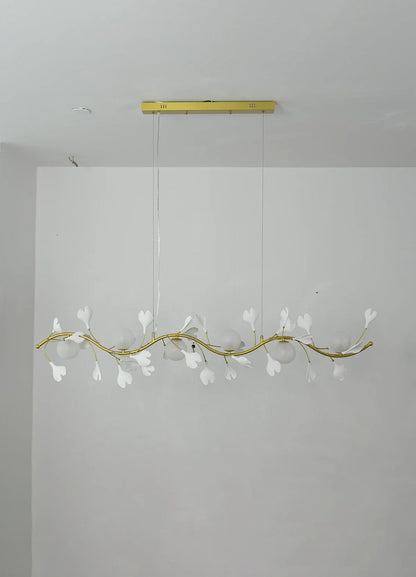 Gingko Glass Chandelier