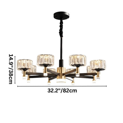 Glanz Chandelier - Nuvé
