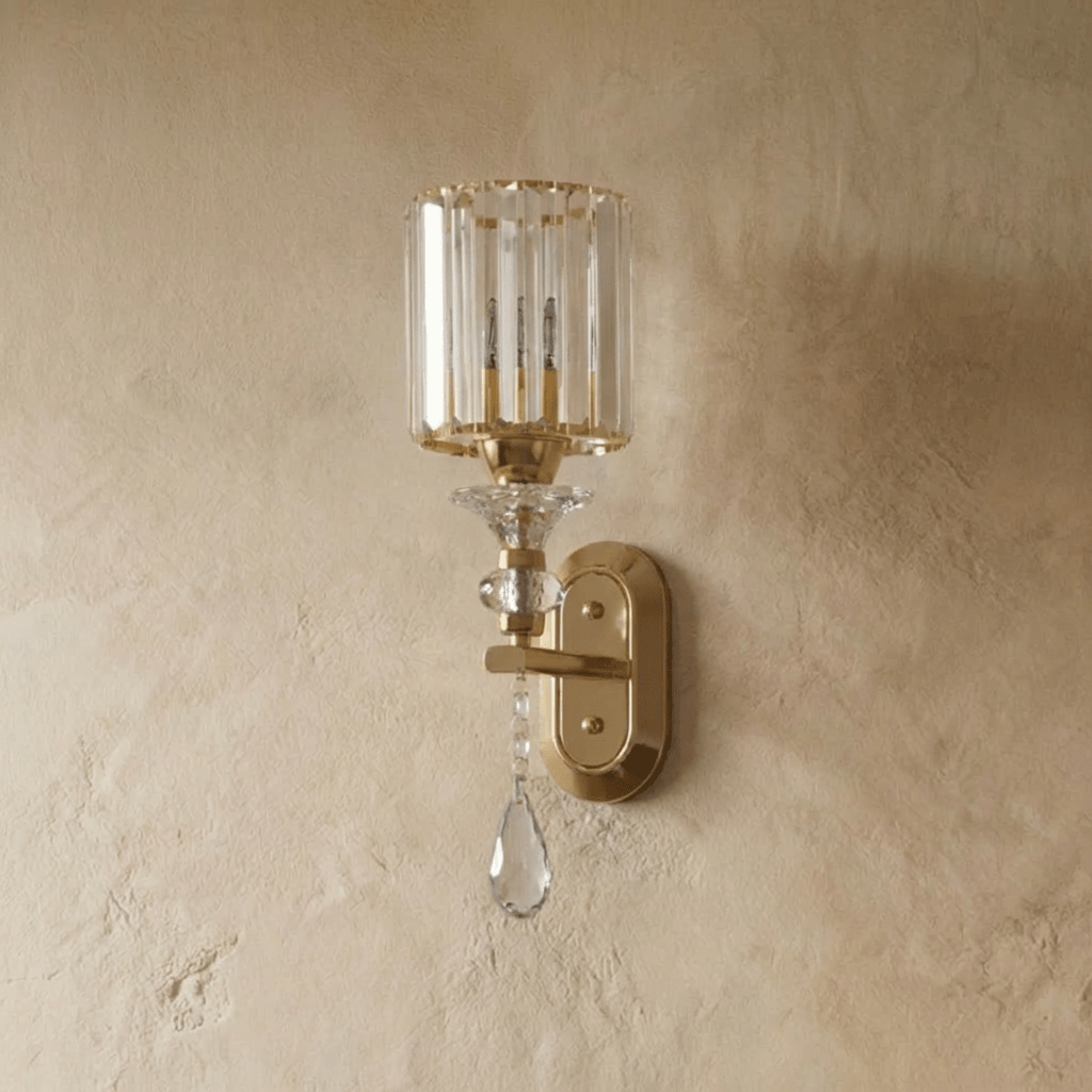 Glanz Wall Lamp by Residence Supply featuring a sleek modern design with a metallic finish and wall-mounted installation.