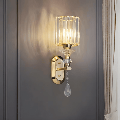 Residence Supply Glanz Wall Lamp with sleek design, featuring a modern black finish and stylish mounted lighting fixture.