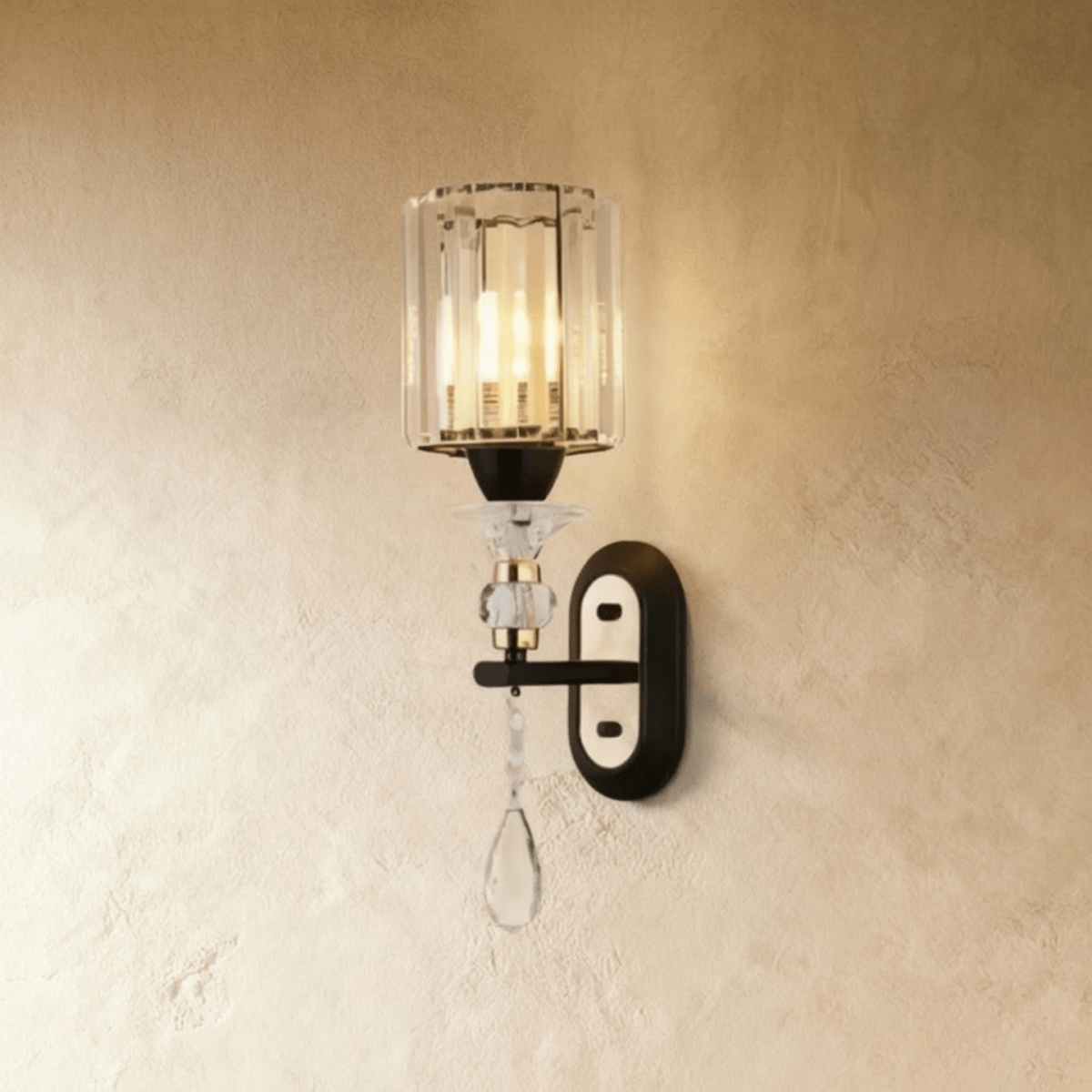 Modern Glanz Wall Lamp by Residence Supply with sleek metal finish and adjustable arm for stylish interior lighting.