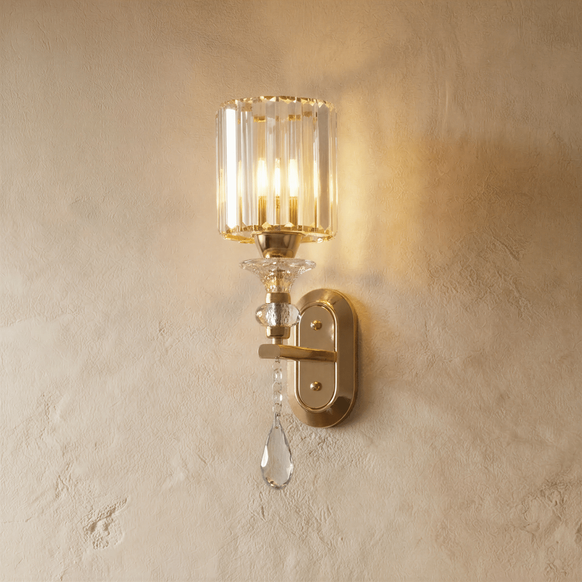 Glanz Wall Lamp by Residence Supply featuring a sleek, modern design with a metal finish and wall-mounted installation.