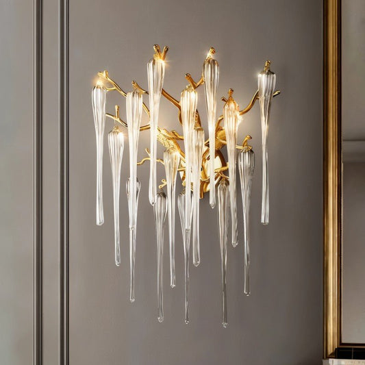 Modern Glere Wall Lamp by Residence Supply featuring sleek design and warm LED lighting for stylish home illumination.
