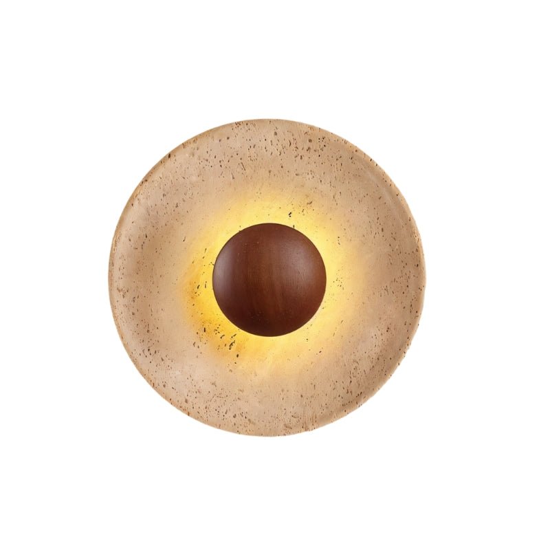Glova Travertine Wall Lamp - Nuvé