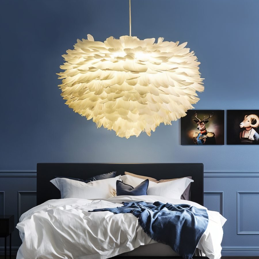 Goose Feather Pendant Light - Nuvé