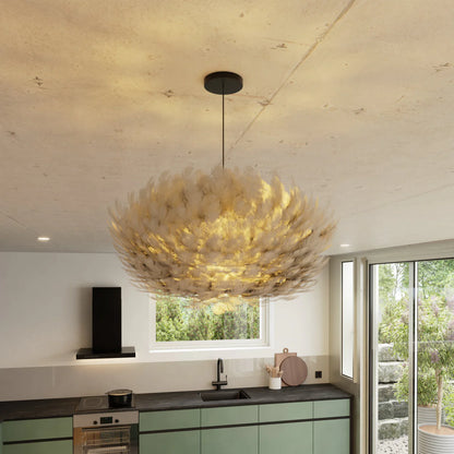 Goose Feather Pendant Light - Nuvé
