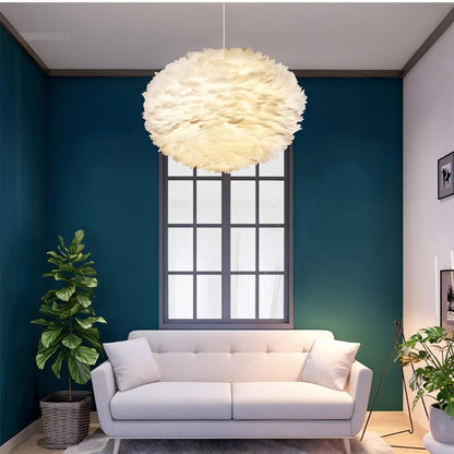 Goose Feather Pendant Light - Nuvé