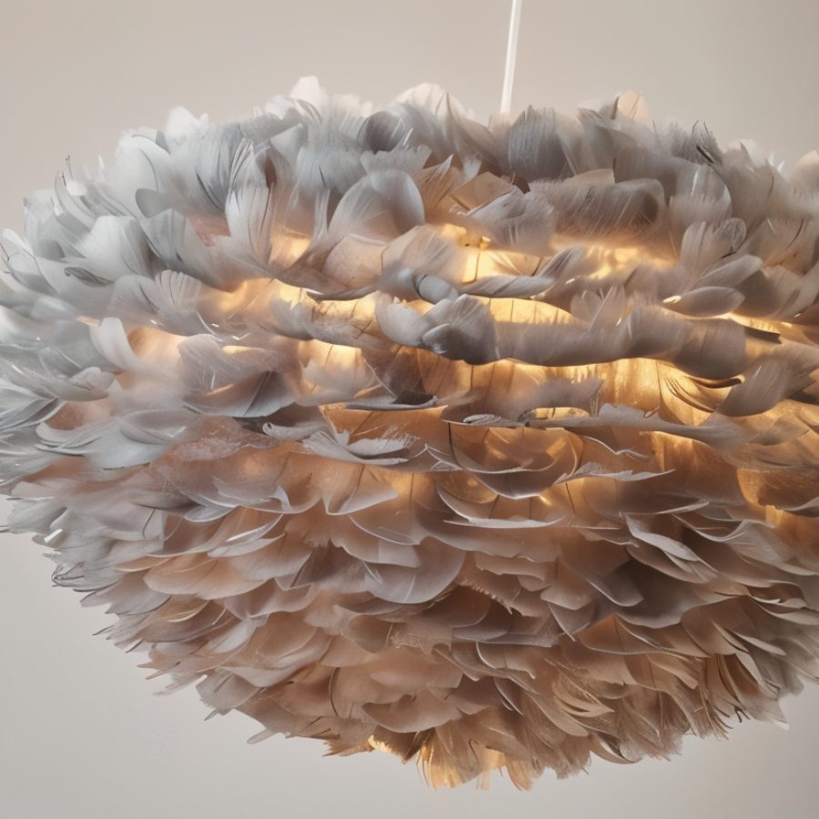 Goose Feather Pendant Light - Nuvé