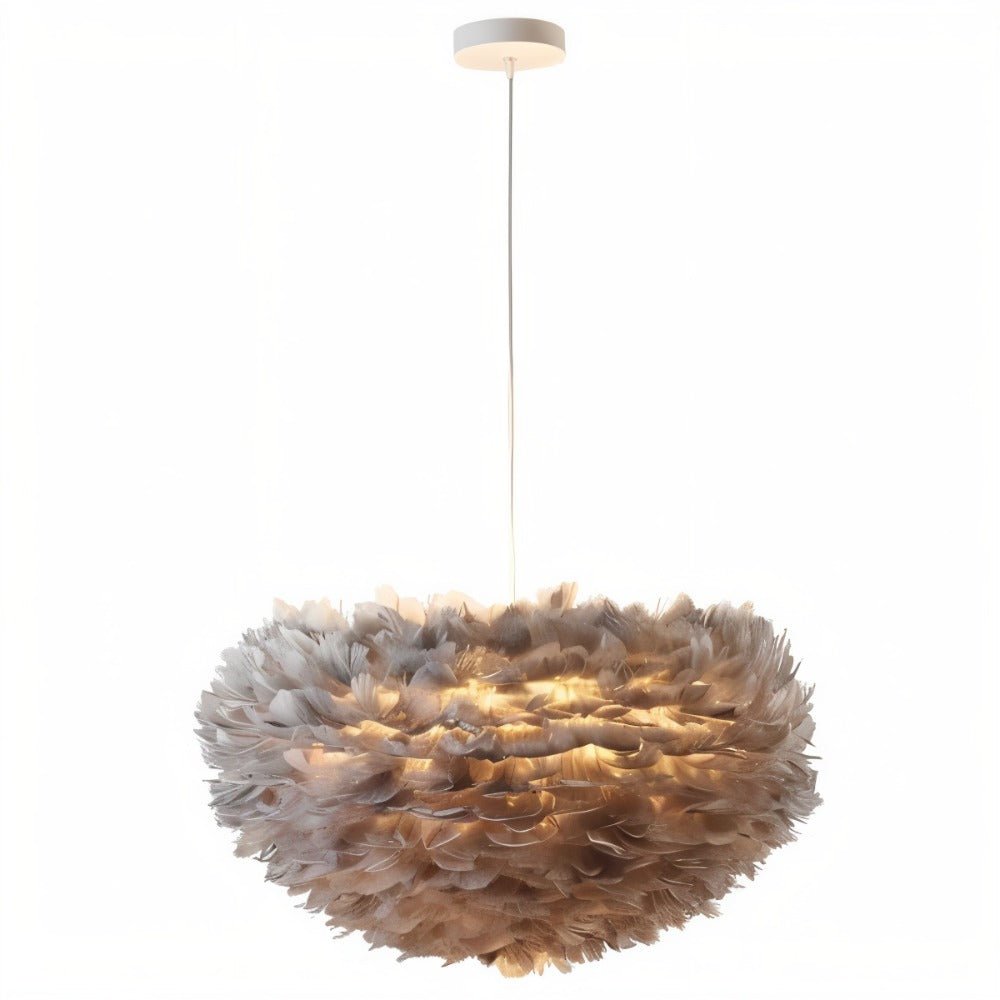 Goose Feather Pendant Light - Nuvé